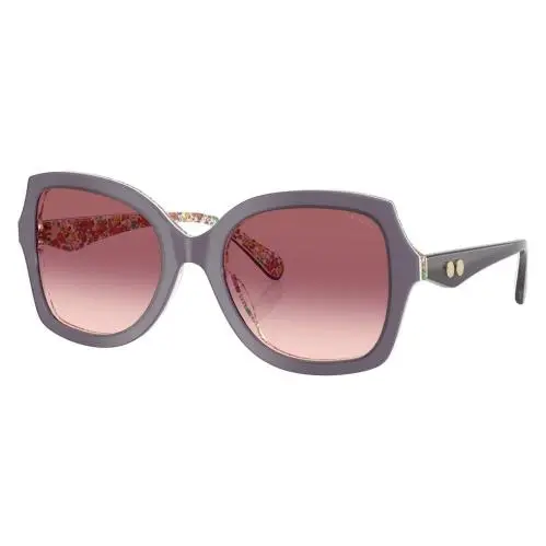 Women`s 56mm Transparent Blush Sunglasses HC8410U-58957W-56 by Coach