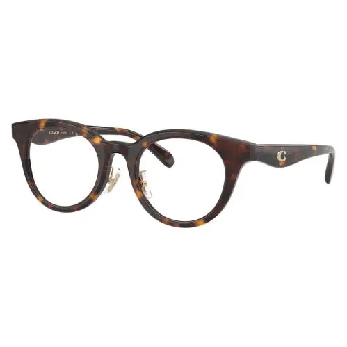 Coach Women`s 48mm Transparent Amber Eyeglasses HC6280D-5120-48