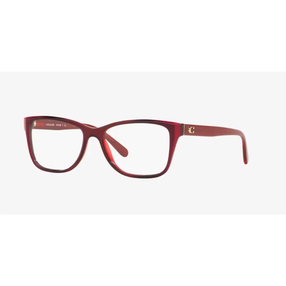 Coach 6129 5532 Women`s Eyeglasses Berry Laminate 52-16-140 HC6129