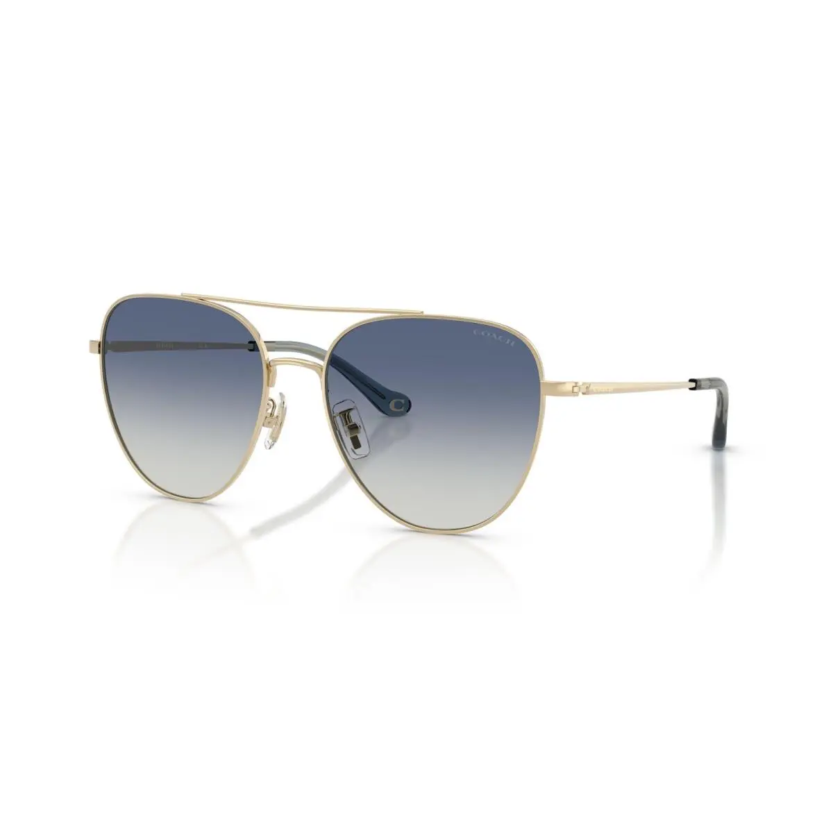 7182 Cbz89 Sunglasses 90054L Gold by Coach