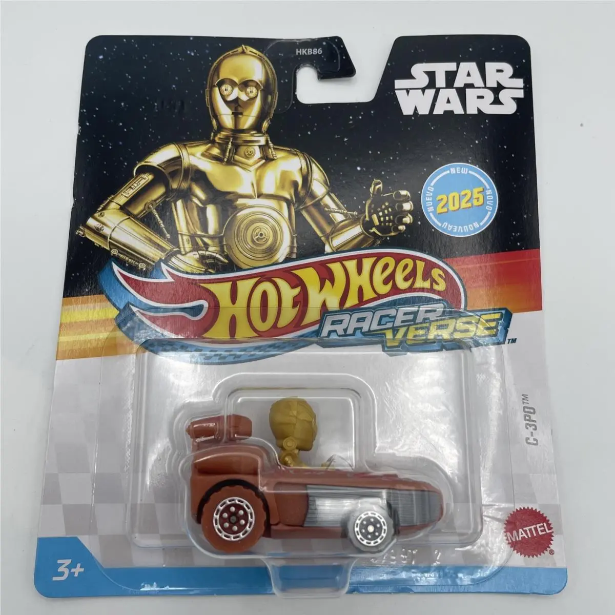 2025 Hot Wheels Racer Verse Disney Star Wars C-3PO