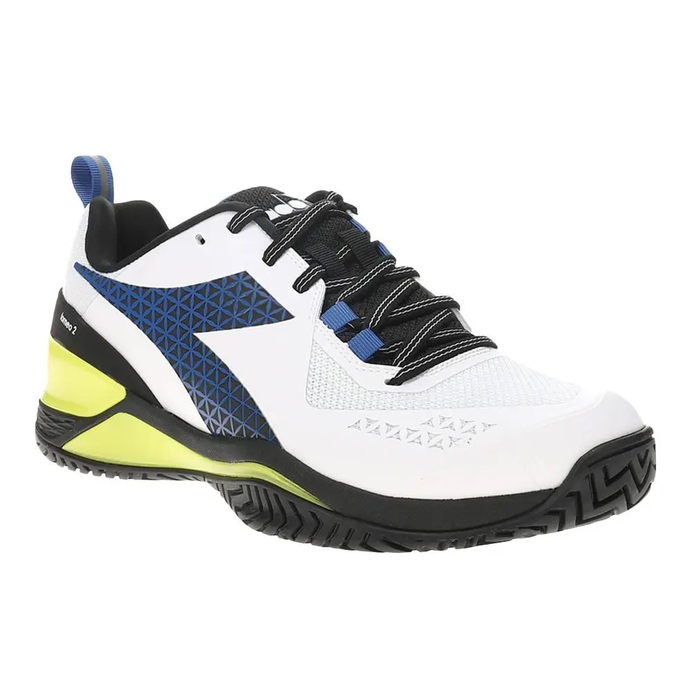 Diadora shoes - diadora Blushield Torneo 2 All Ground Tennis - 179502-D0620 - Black, Green, White 0