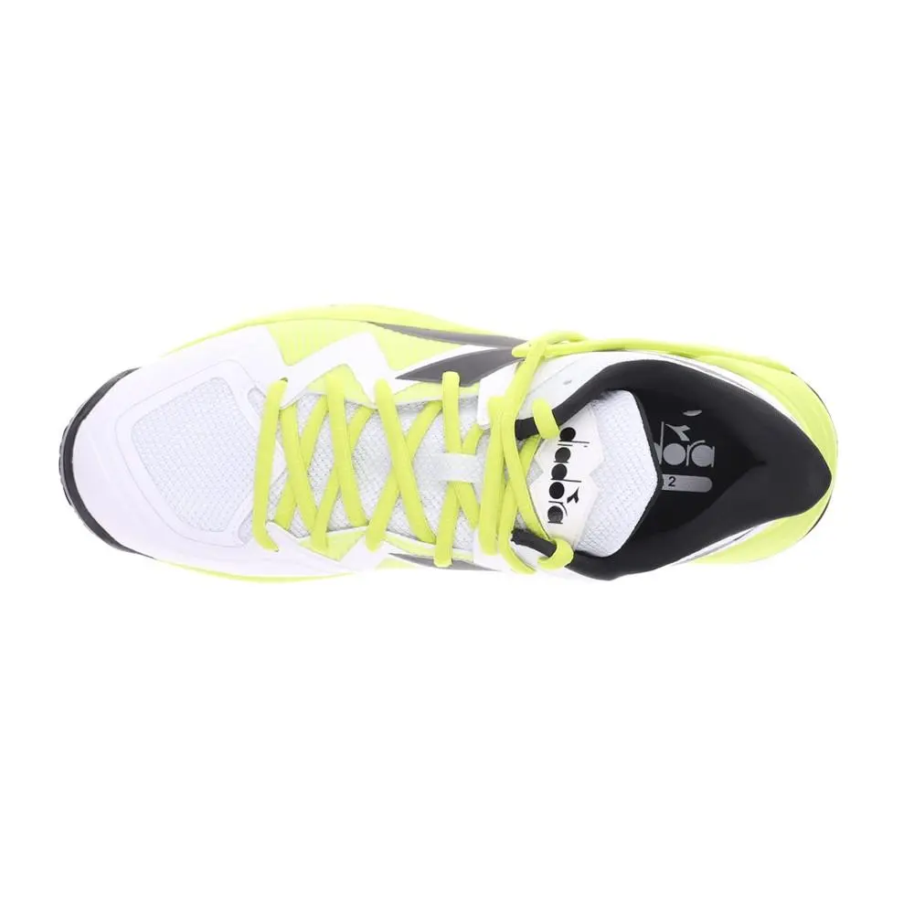Diadora shoes - diadora B.Icon 2 Clay Tennis - 179106-D0619 - White, Yellow 7