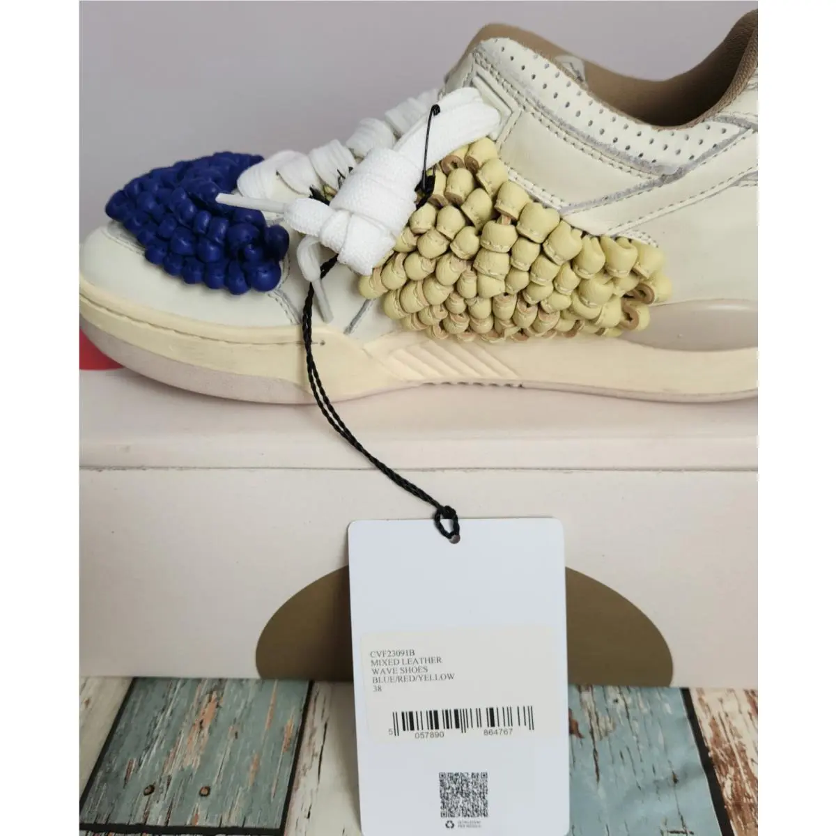 Diadora shoes - Colville × Diadora - Colville - Blue Red Yellow 0