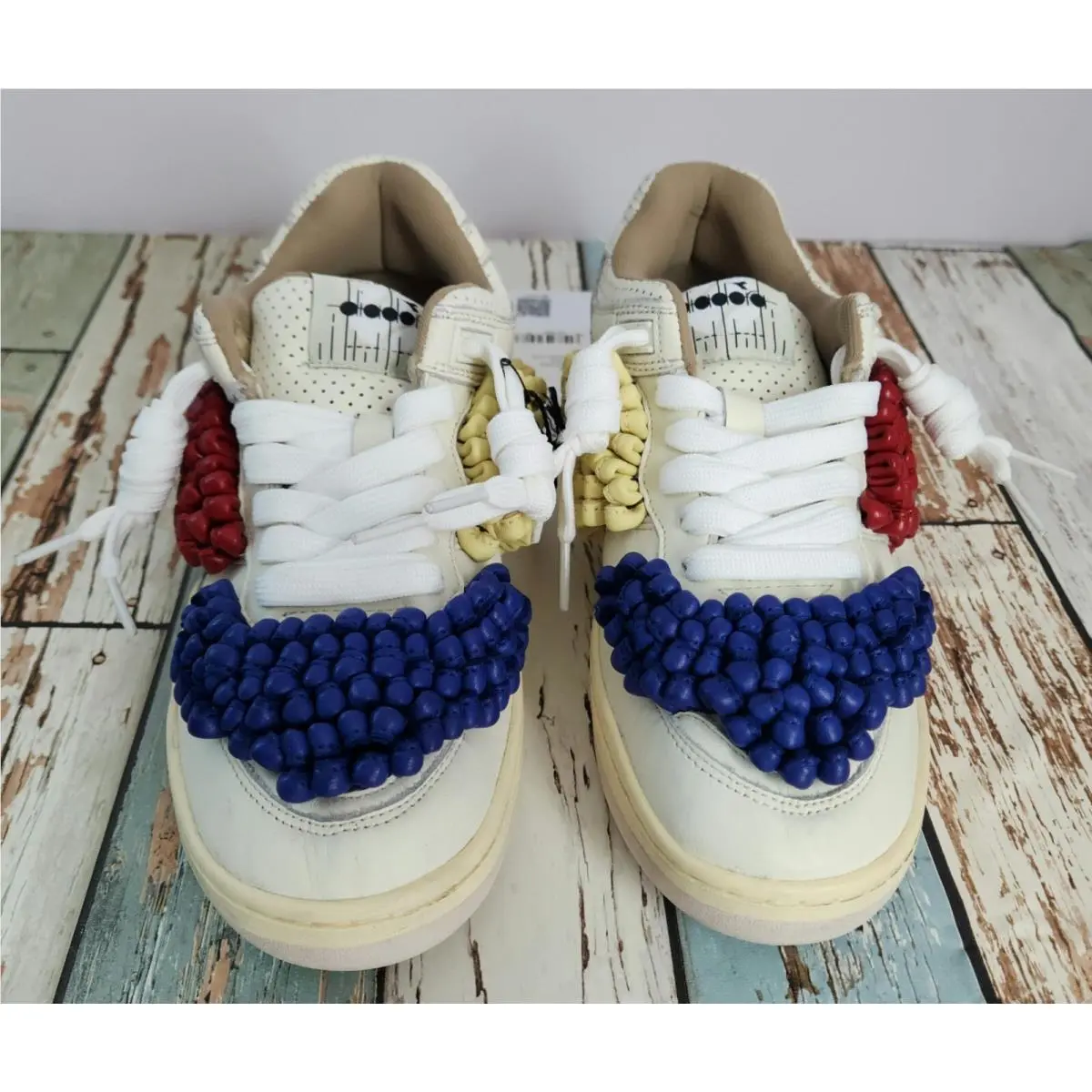 Diadora shoes - Colville × Diadora - Colville - Blue Red Yellow 1