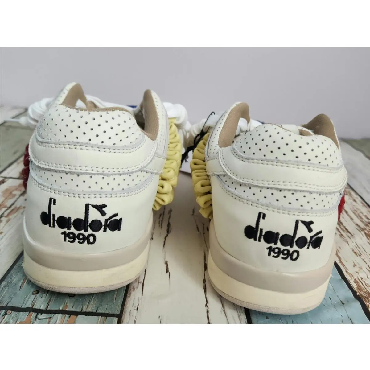 Diadora shoes - Colville × Diadora - Colville - Blue Red Yellow 2