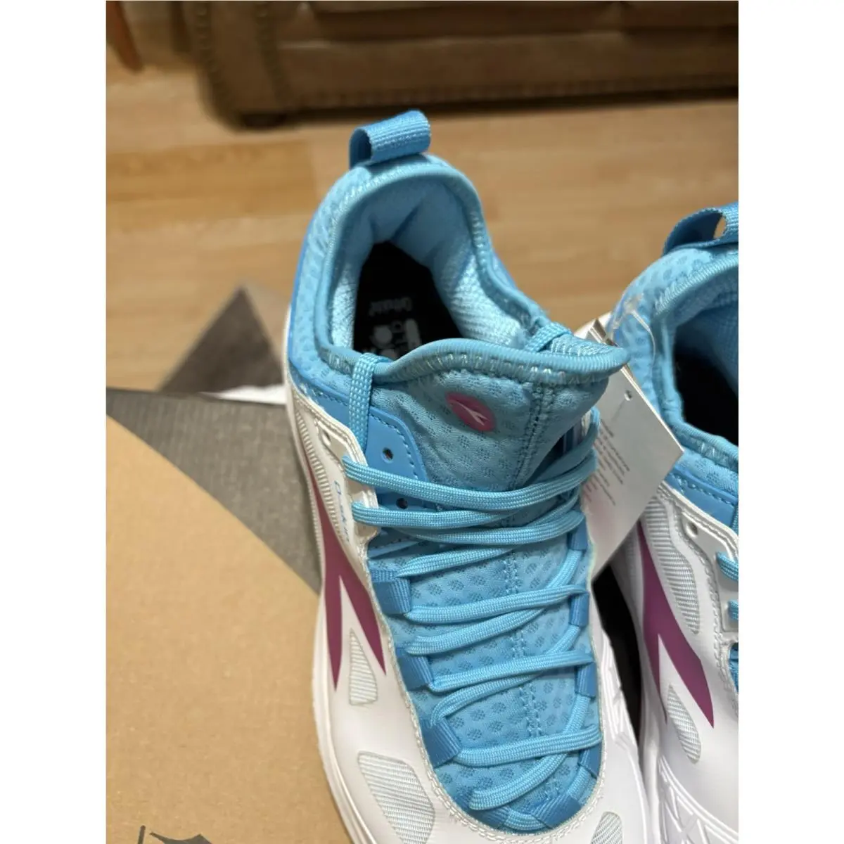 Diadora shoes - Diadora Speed Blushield Fly 3 Plus Ag Tennis - 176948-D0117 - White 0