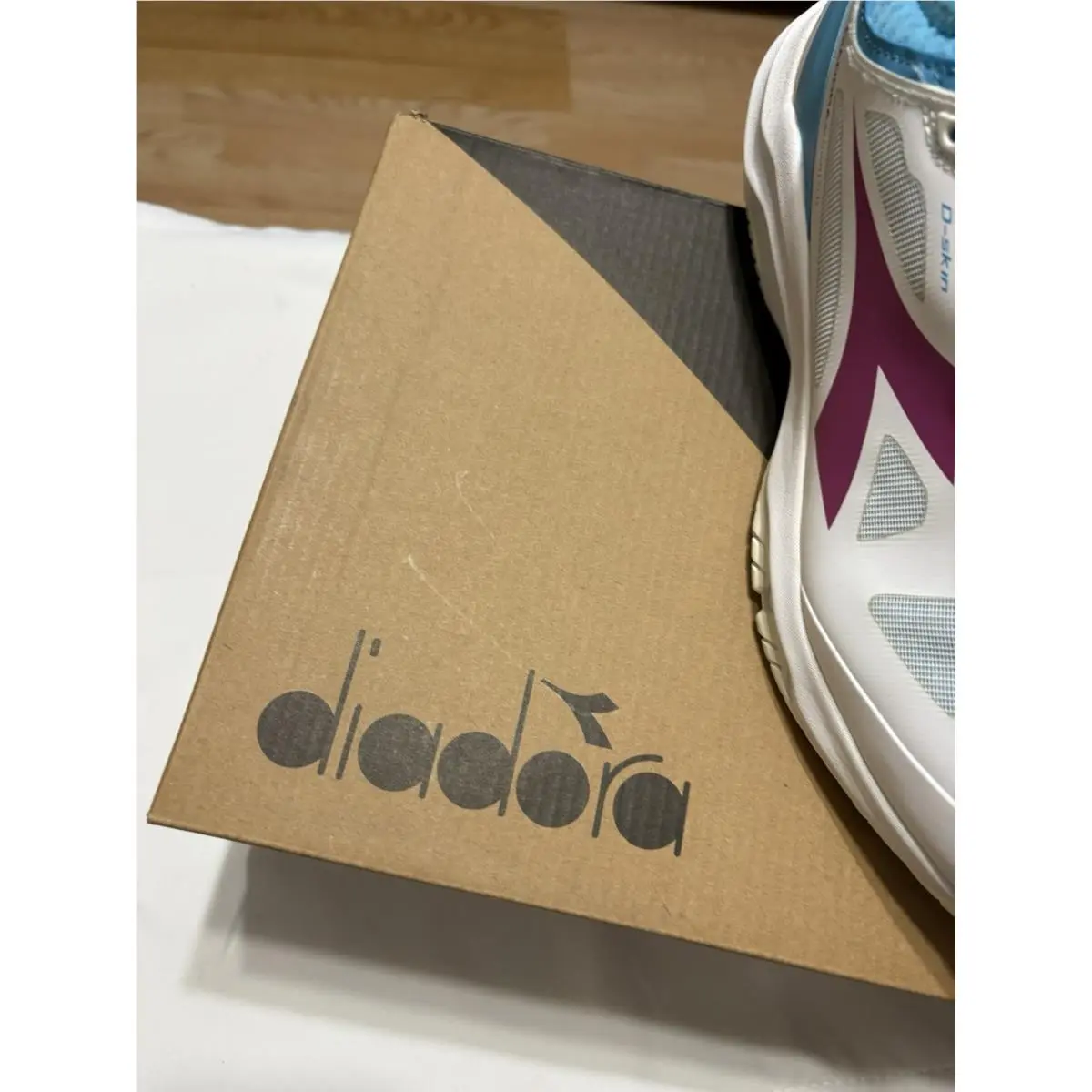 Diadora shoes - Diadora Speed Blushield Fly 3 Plus Ag Tennis - 176948-D0117 - White 2