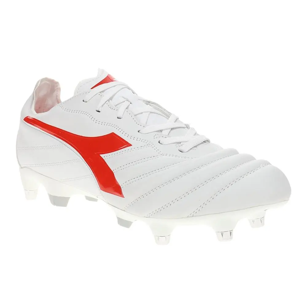 Diadora shoes - diadora Brasil Elite 2 Lightweight Mph Firm Ground Soccer Cleats - 179062-C9981 - White (UPC: 193867799603) 0