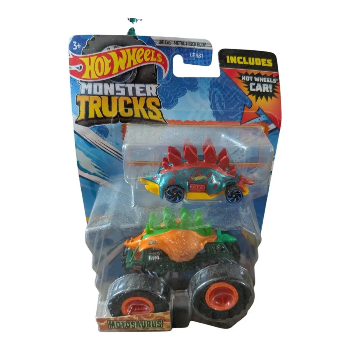 4X Hot Wheels Monster Trucks 2022 Motosaurus Limited Edition Set Of Four