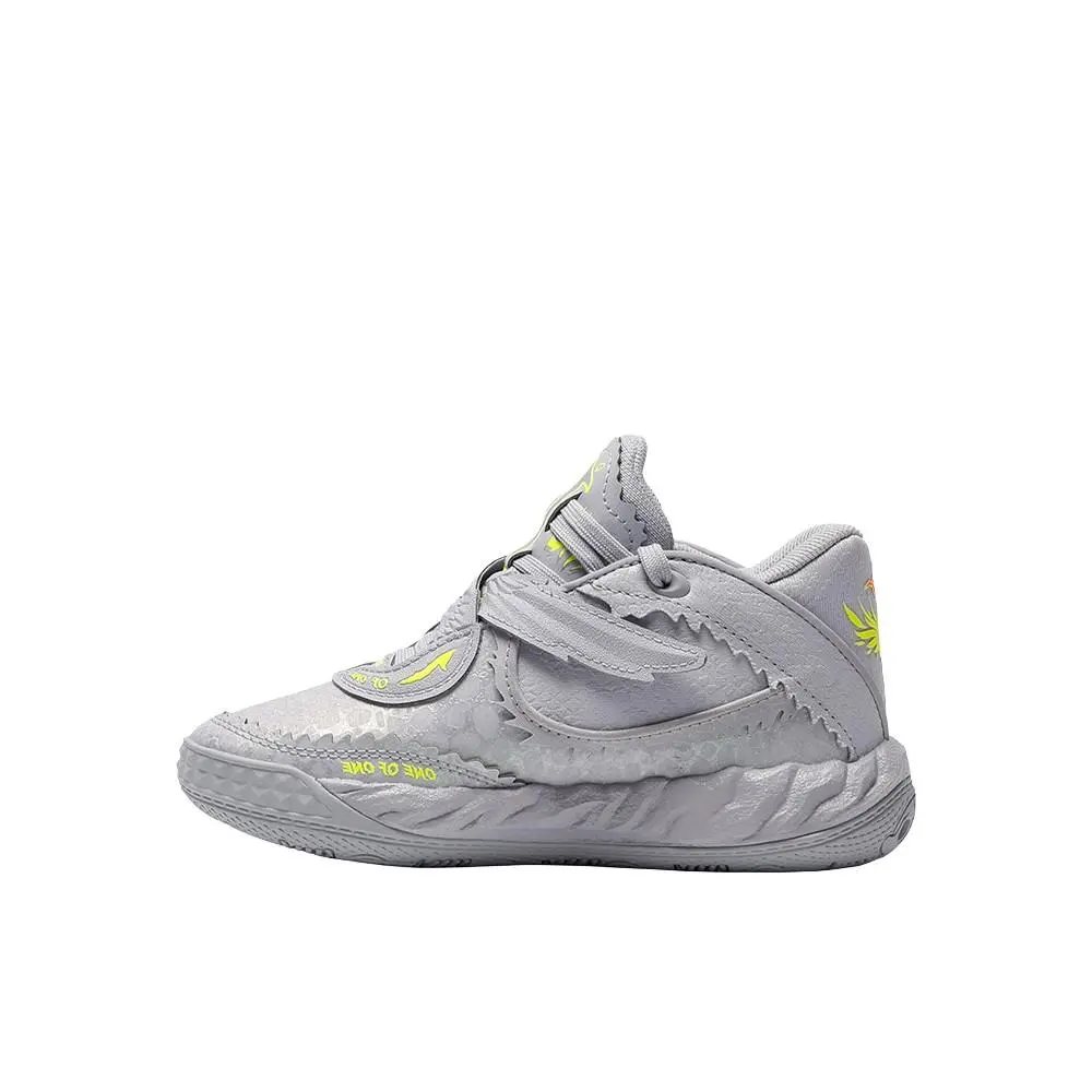 Puma shoes - PUMA Mb.05 Metallic Basketball  Toddler - 40606901 - Grey 1