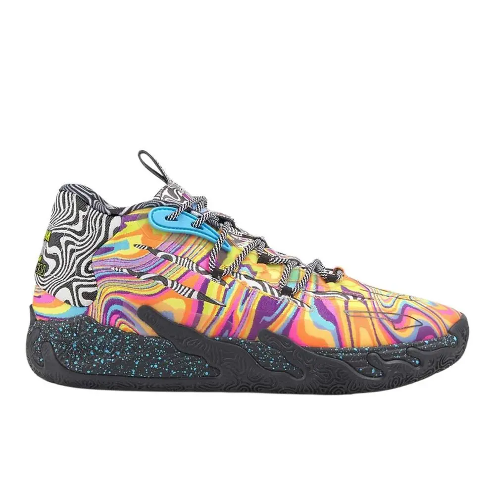 Puma Melo X Dexters Lab Mb.03 Basketball Mens Multi Sneakers Athletic Shoes 379