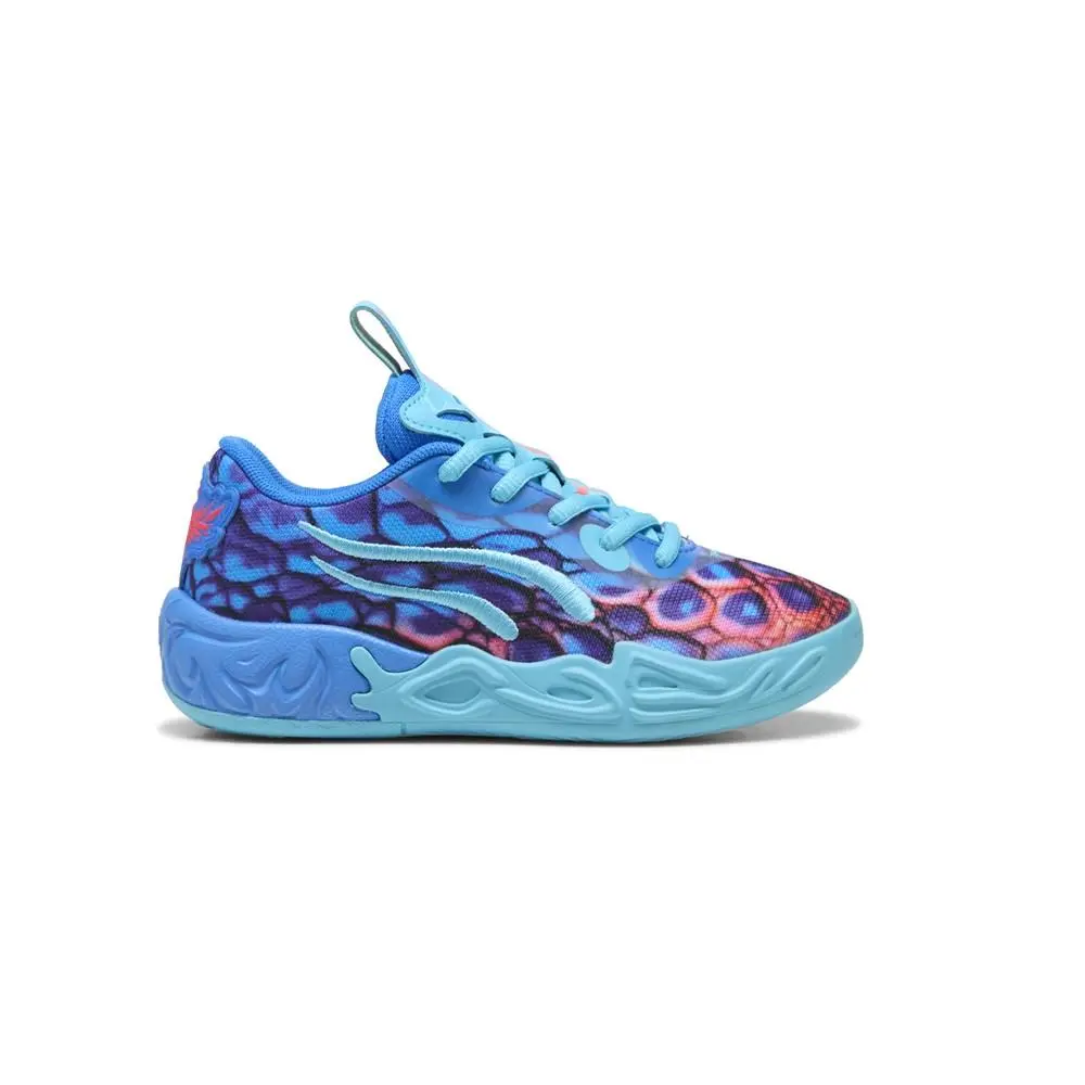 Puma Mb.04 Lo Alien Skins Basketball Toddler Boys Blue Sneakers Athletic Shoes