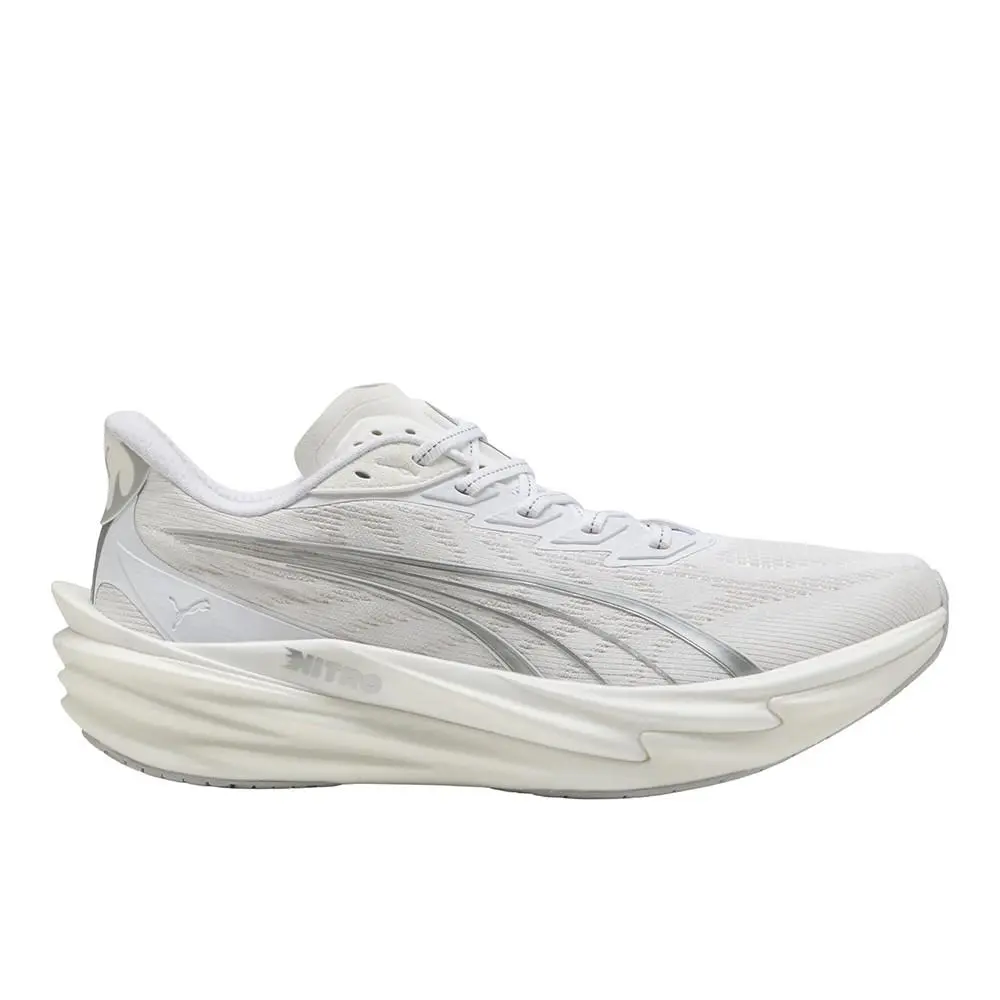 Puma Deviate Nitro 4 Running Mens White Sneakers Athletic Shoes 31212302