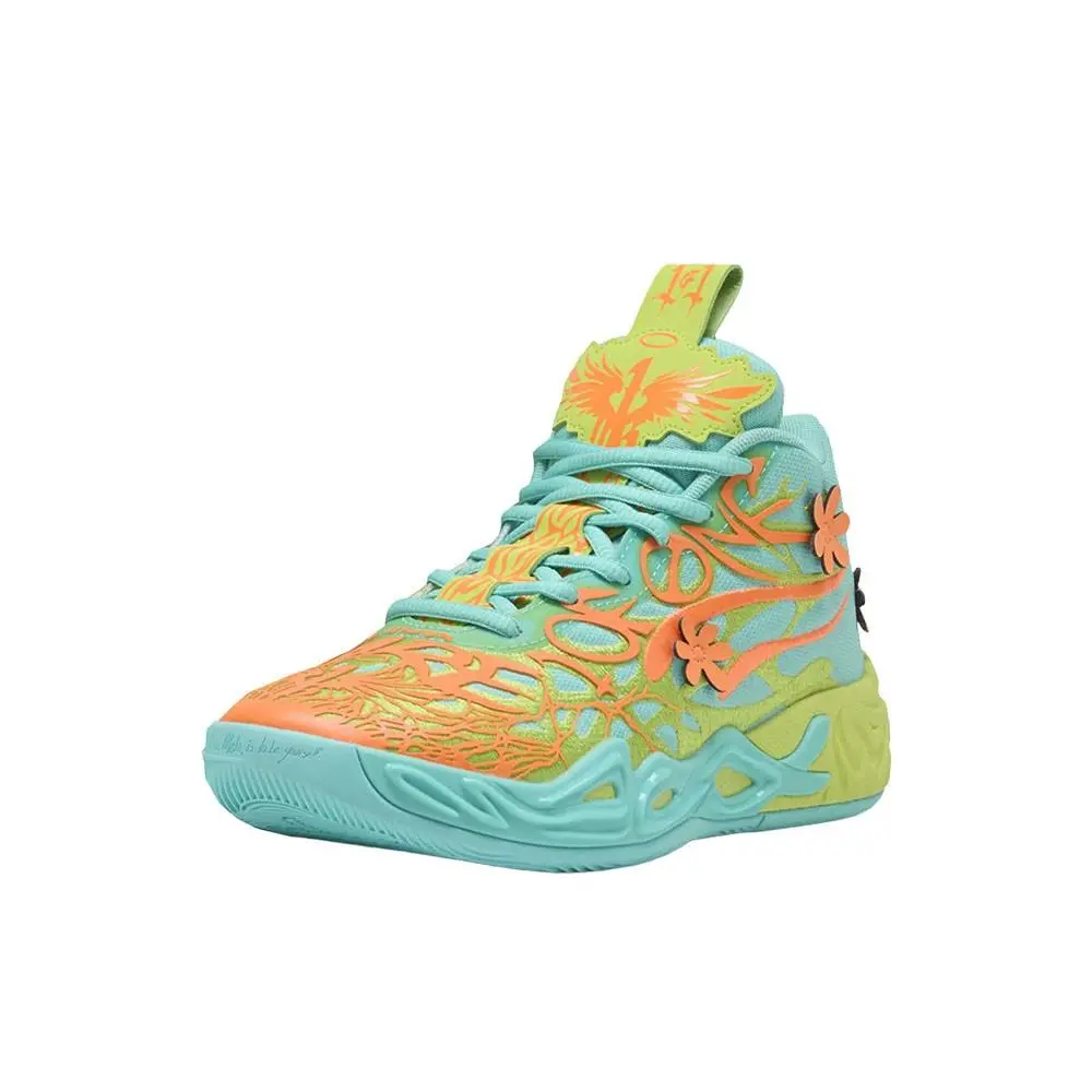 Puma shoes - PUMA  X Lamelo Ball Mb.04 Sd Basketball  Youth - 31077701 - Green 6