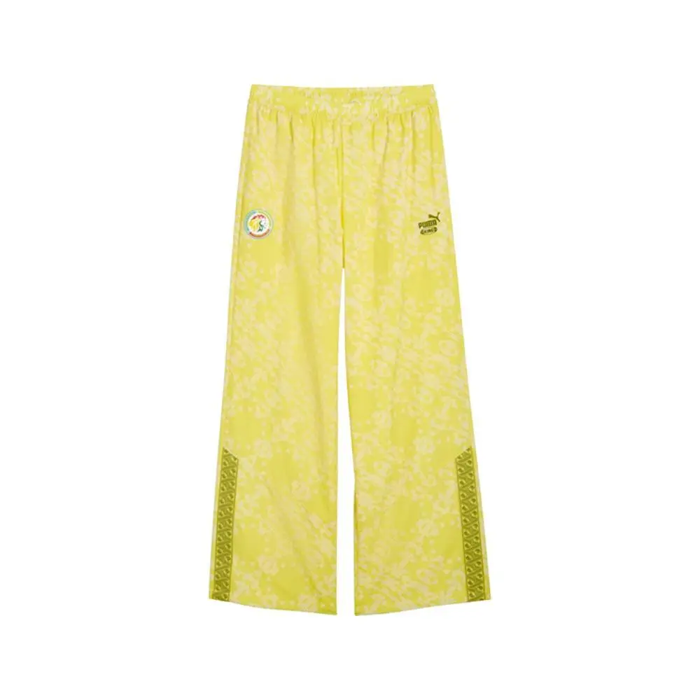 X Senegal X Salehe Bembury King Track Pants Yellow Casual Athletic Bottom by Puma