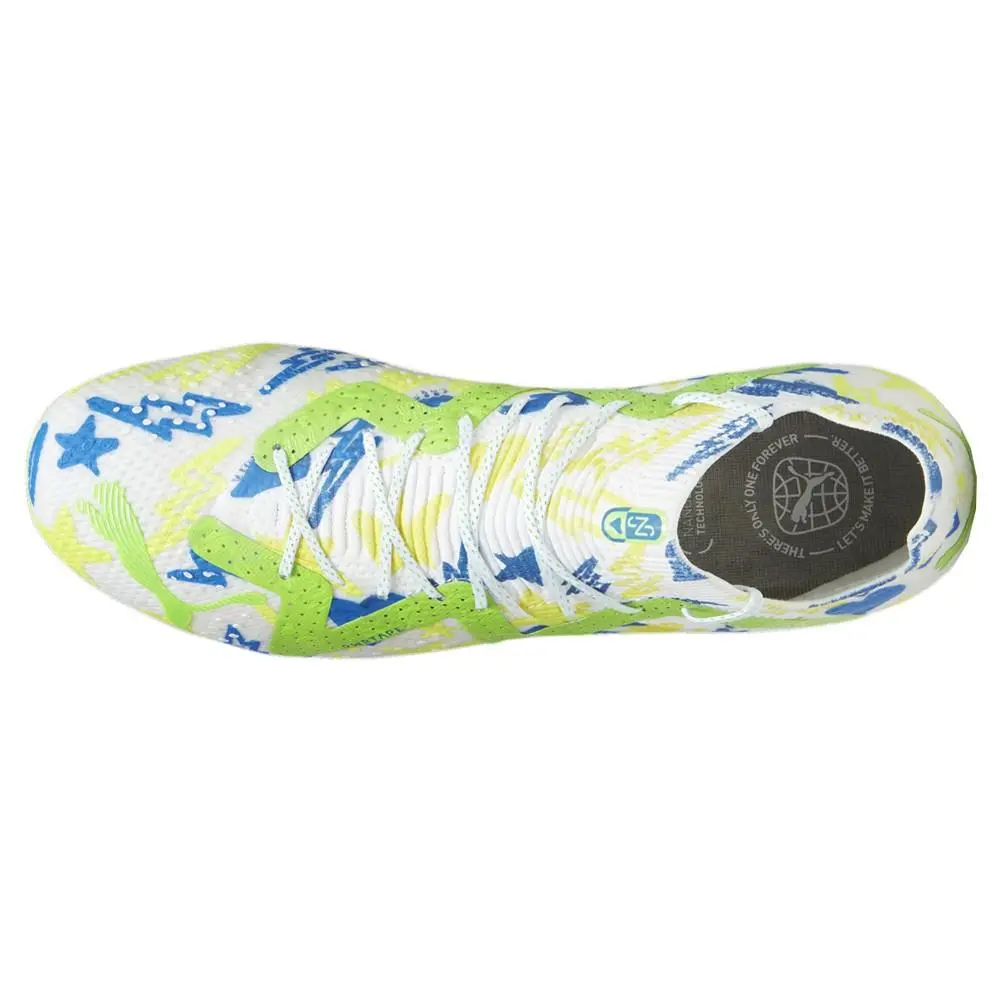 Puma shoes - PUMA  X Neymar Jr Future Ultimate Firm And Artificial Ground Socc - 10761001 - Blue, Green, Off White 8