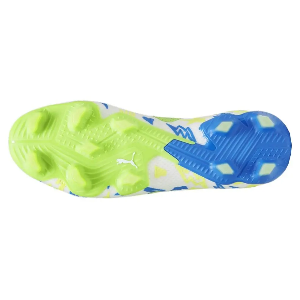 Puma shoes - PUMA  X Neymar Jr Future Ultimate Firm And Artificial Ground Socc - 10761001 - Blue, Green, Off White 9