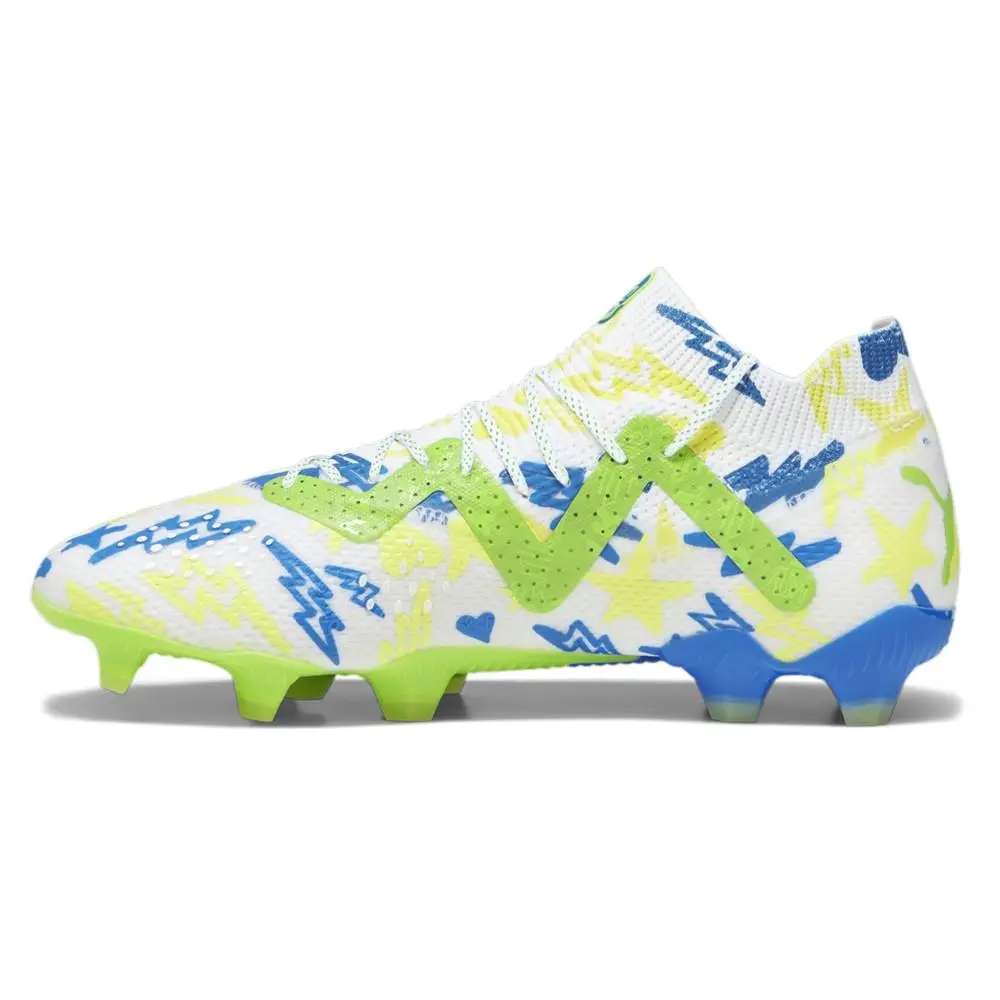 Puma shoes - PUMA  X Neymar Jr Future Ultimate Firm And Artificial Ground Socc - 10761001 - Blue, Green, Off White 7
