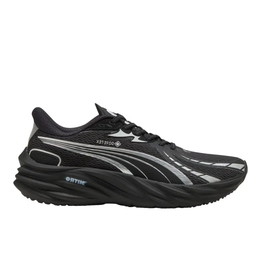 Puma Velocity Nitro 4 Goretex Running Mens Black Sneakers Athletic Shoes 311144