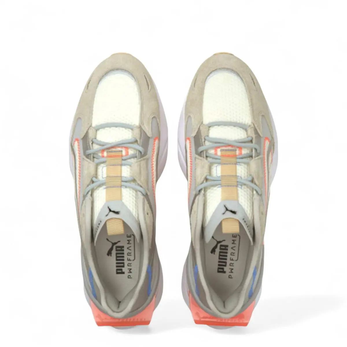 Puma shoes - Puma Powerframe OP-1 - Powerframe - 381599 01 - Highrise/Vaporous Grey/White 1