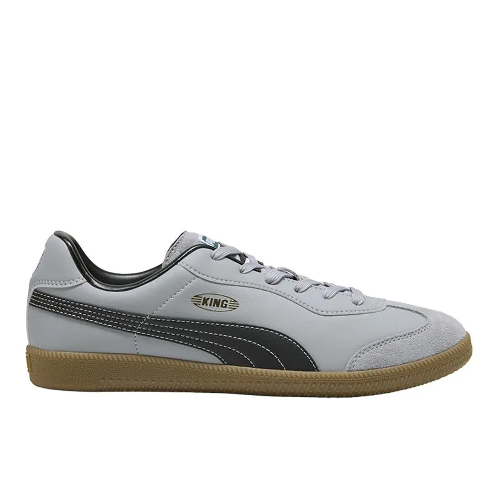 Puma King 21 Indoor Soccer Mens Grey Sneakers Athletic Shoes 10669620