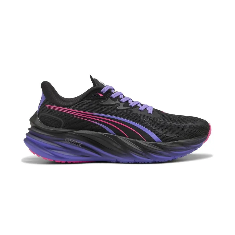 Puma shoes - PUMA Velocity Nitro 4 Digitokyo Lace Up Running - 31191401 - Black, Purple 5