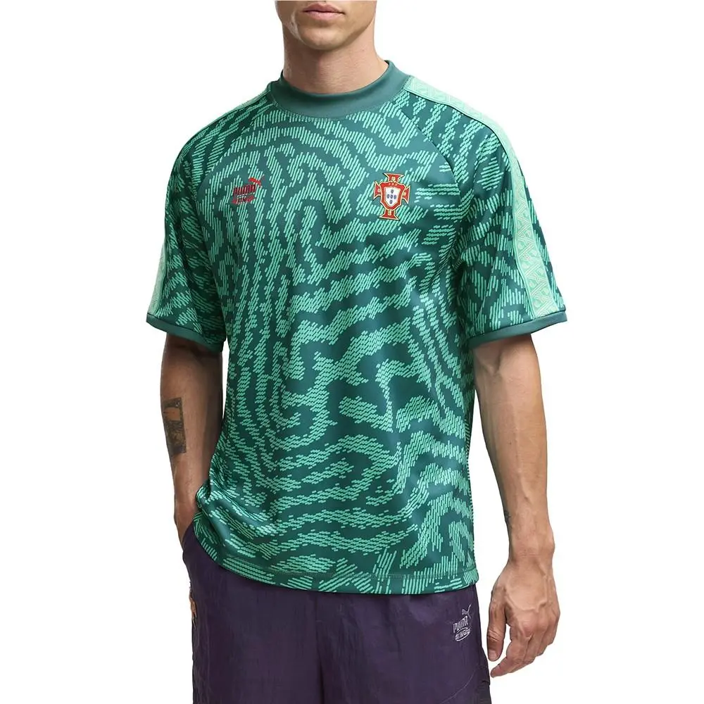 Puma clothing - PUMA  X Portugal X Salehe Bembury King Replica Jersey - 63510140 - Green 3