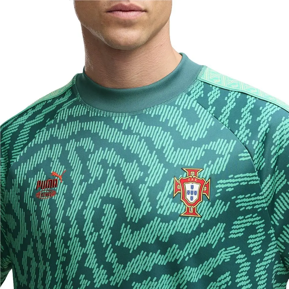 Puma clothing - PUMA  X Portugal X Salehe Bembury King Replica Jersey - 63510140 - Green 8