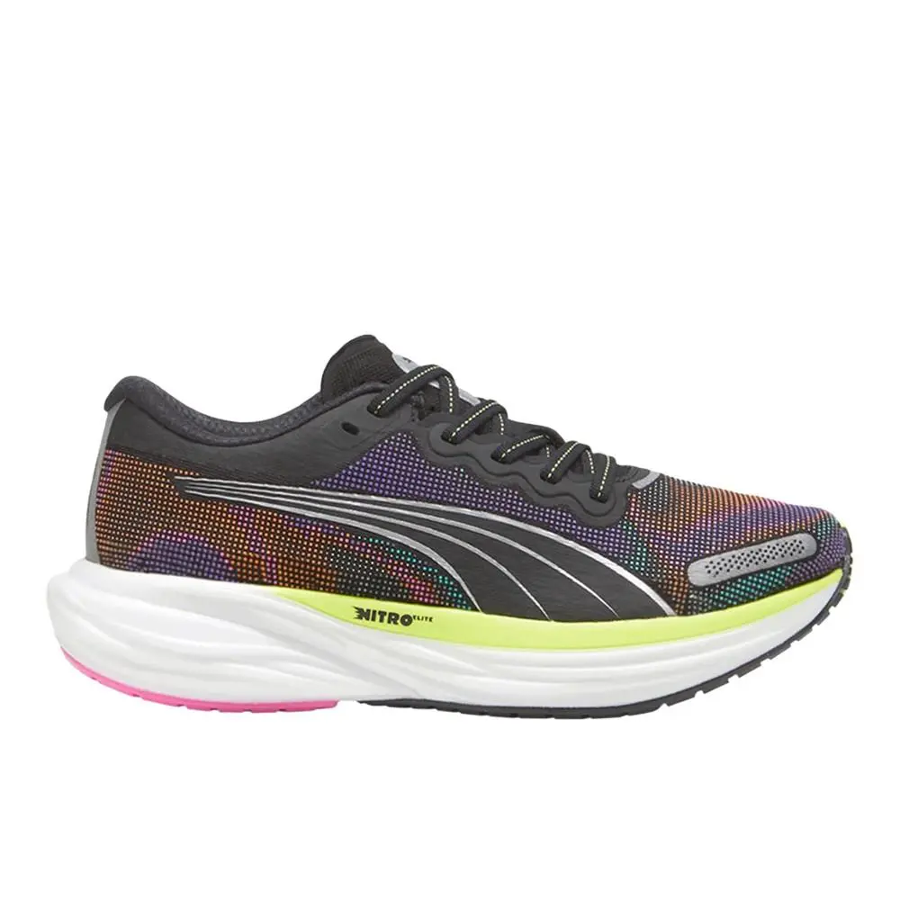 Puma shoes - PUMA Deviate Nitro 2 Psychedelic Rush Running - 38007701 - Black, Purple 5