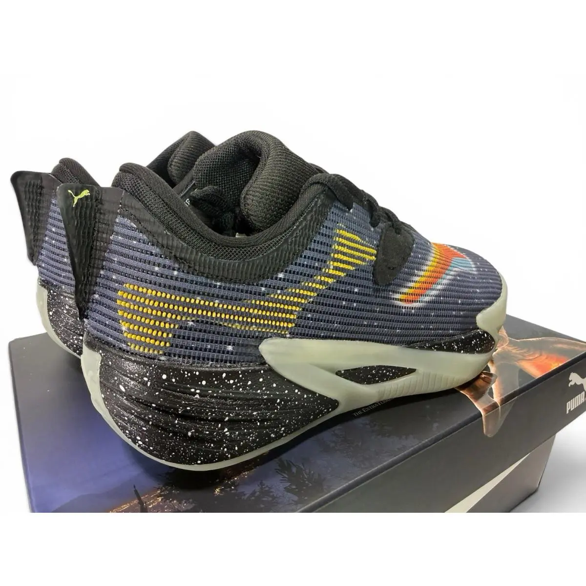 Puma shoes - PUMA All-Pro Nitro - Nitro - 312313-01 - Black (UPC: 198553213821) 10