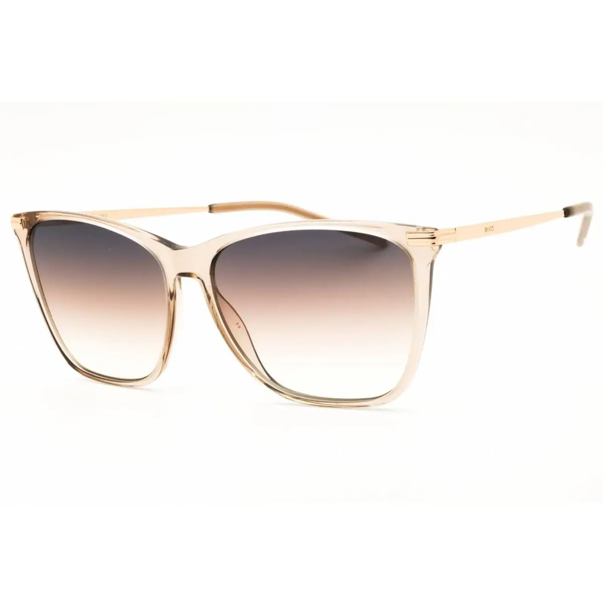 Women`s Sunglasses Beige/gold Acetate Full Rim Frame 1661/S 084A PR by Hugo Boss
