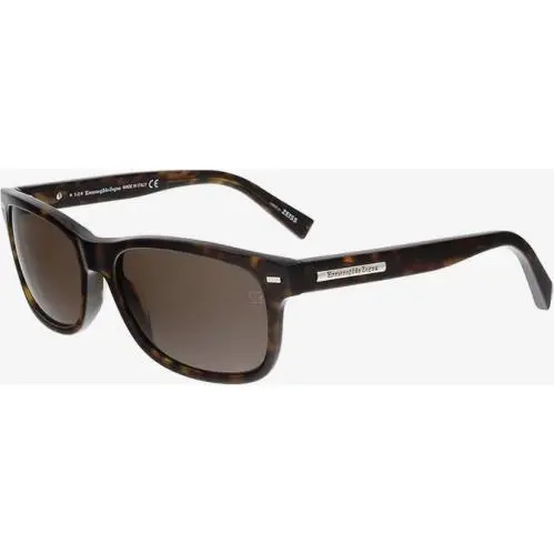 Ermenegildo Zegna EZ 0001 Shy dk Green Havana Italy 56-17-140 EZ0001-52J