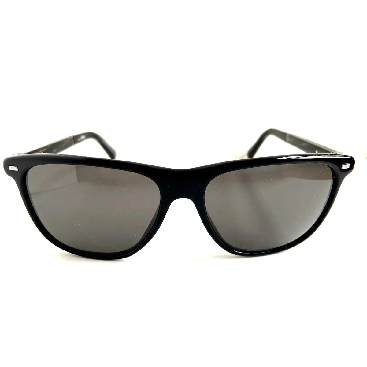 Ermenegildo Zegna EZ 0009 01A Black 56mm Zeiss Lens Men`s Sunglasses