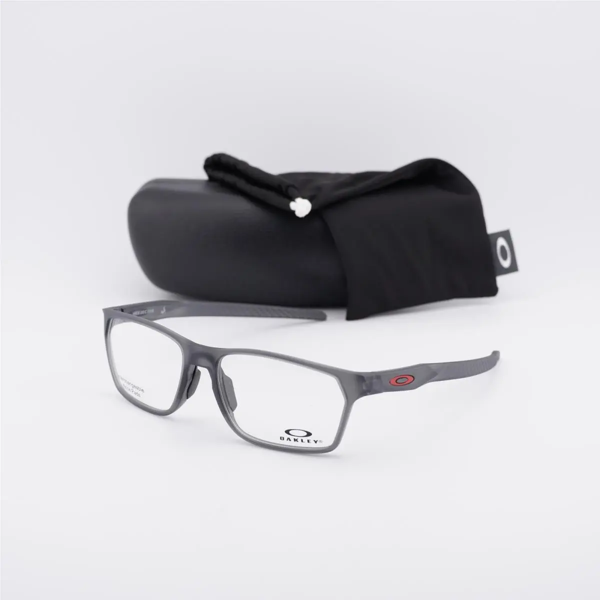 Oakley OX8032 803202 Satin Grey Smoke 57mm Eyeglasses