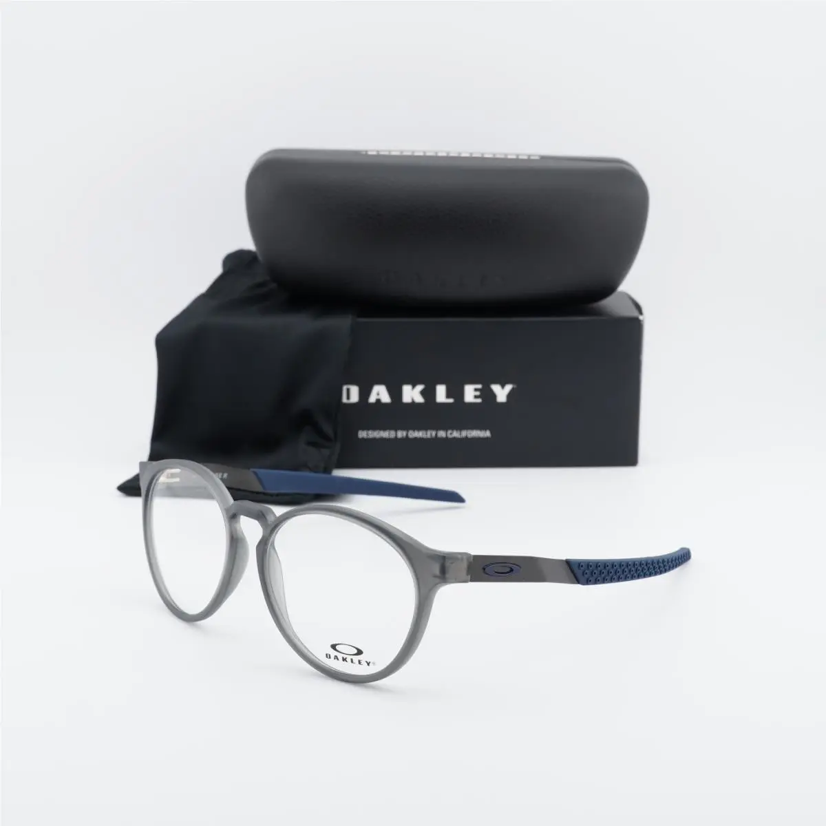 Oakley OX8184 818402 Satin Grey Smoke 55mm Eyeglasses