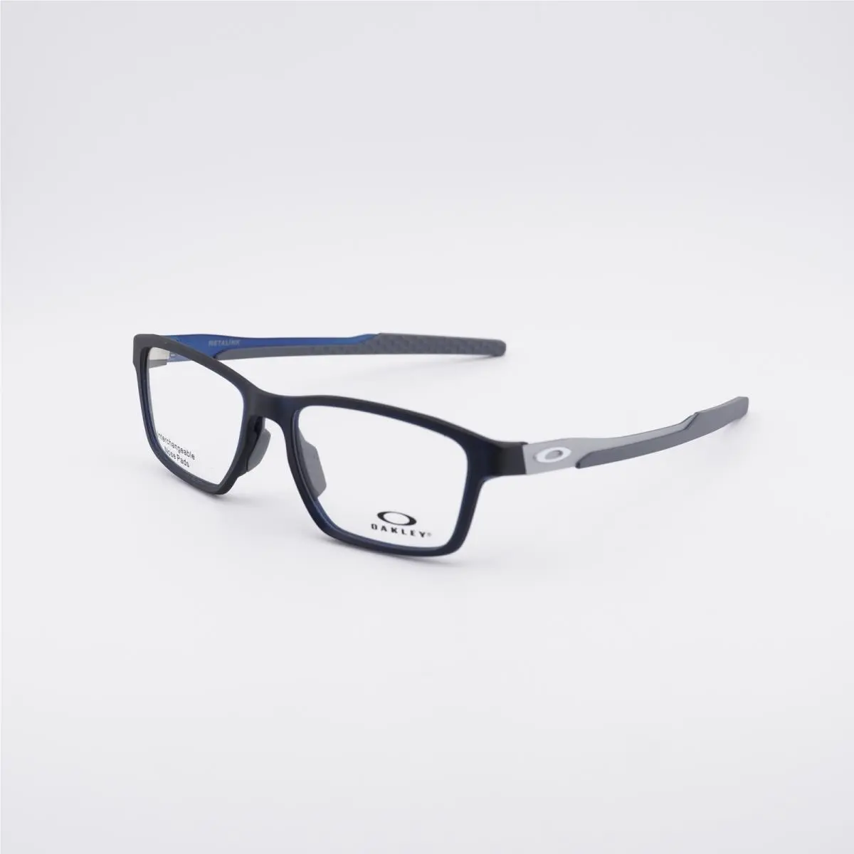0OX8153-MATTE Trans Blue Eyeglasses Boutique Display by Oakley