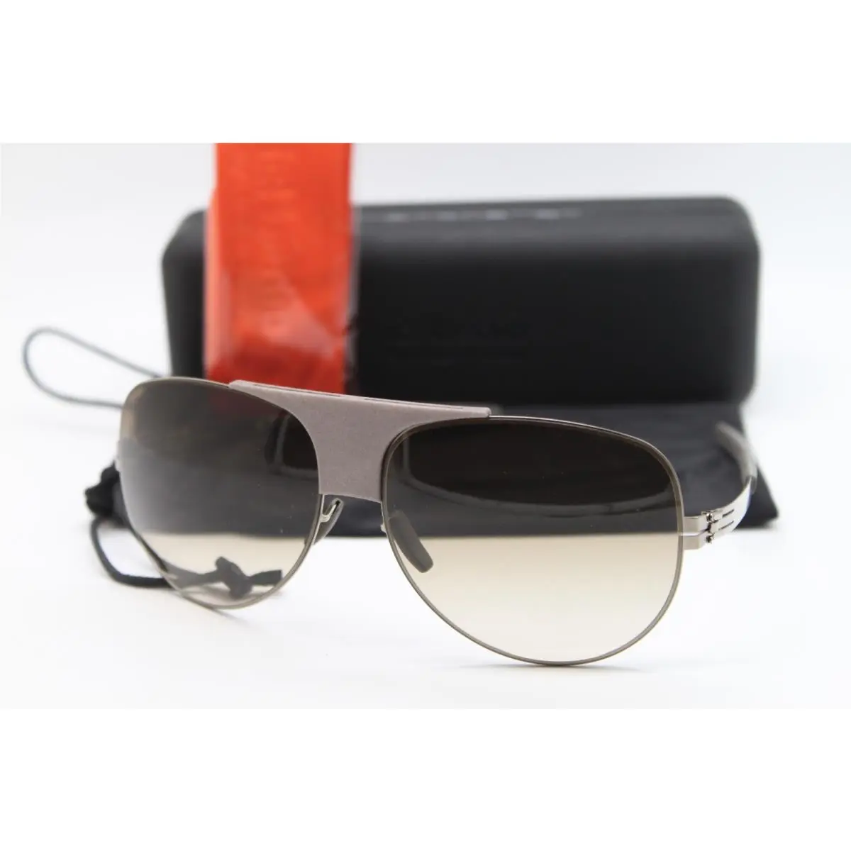 IC Berlin Roadster Bronze Sunglasses W/case 62-16