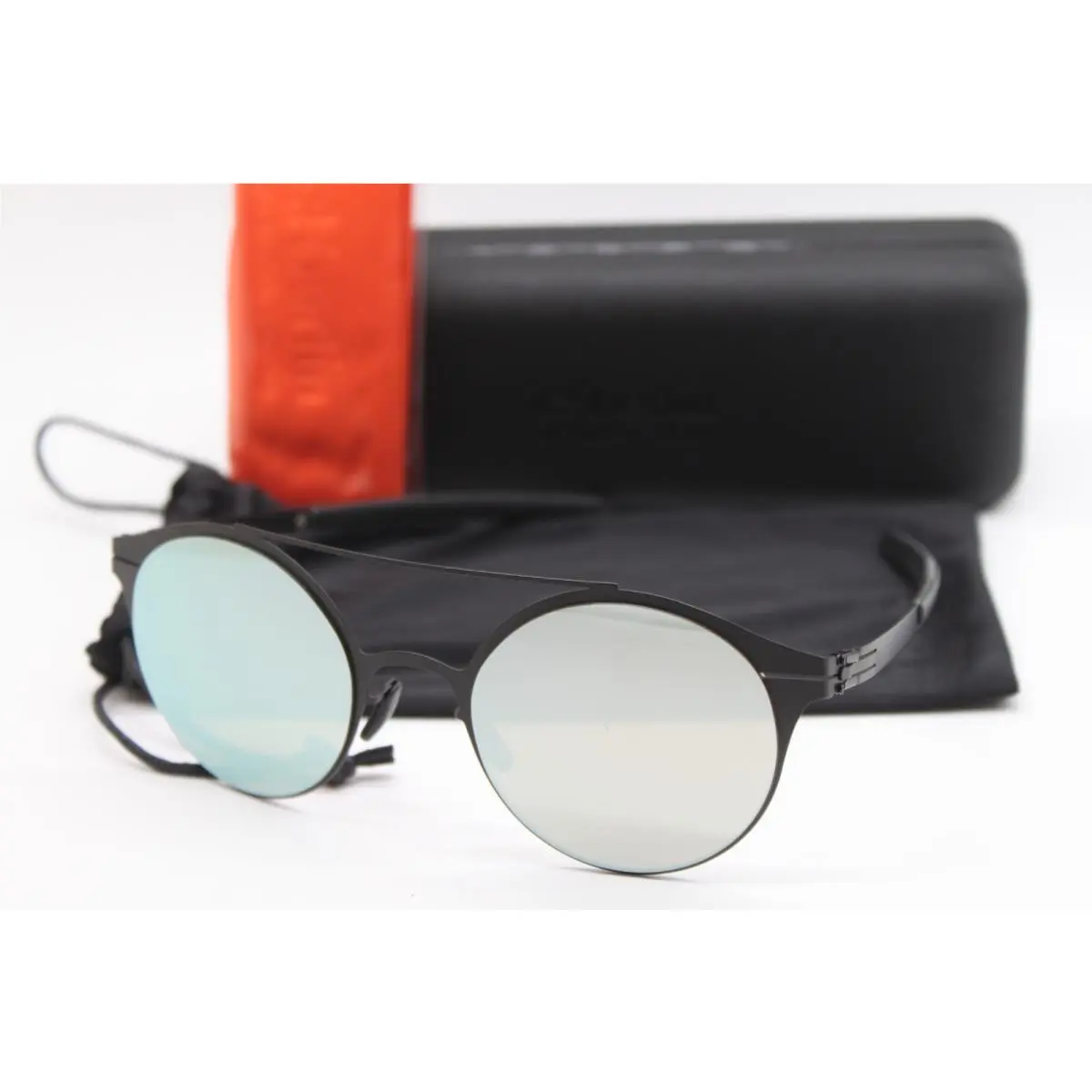 IC Berlin Model Blanca F. Black Sunglasses W/case 51-23