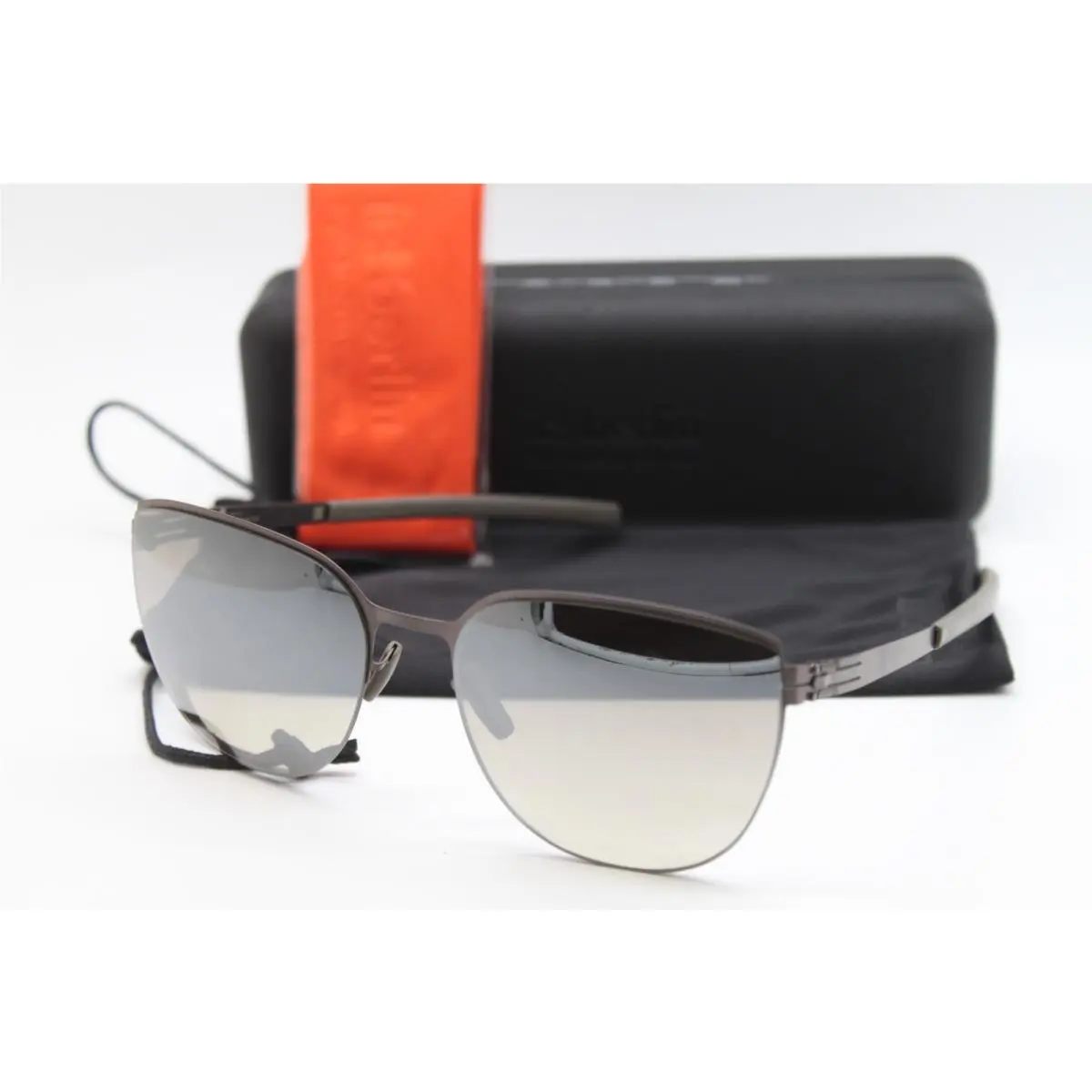 IC Berlin Natalie Z. Teak Sunglasses W/case 58-20