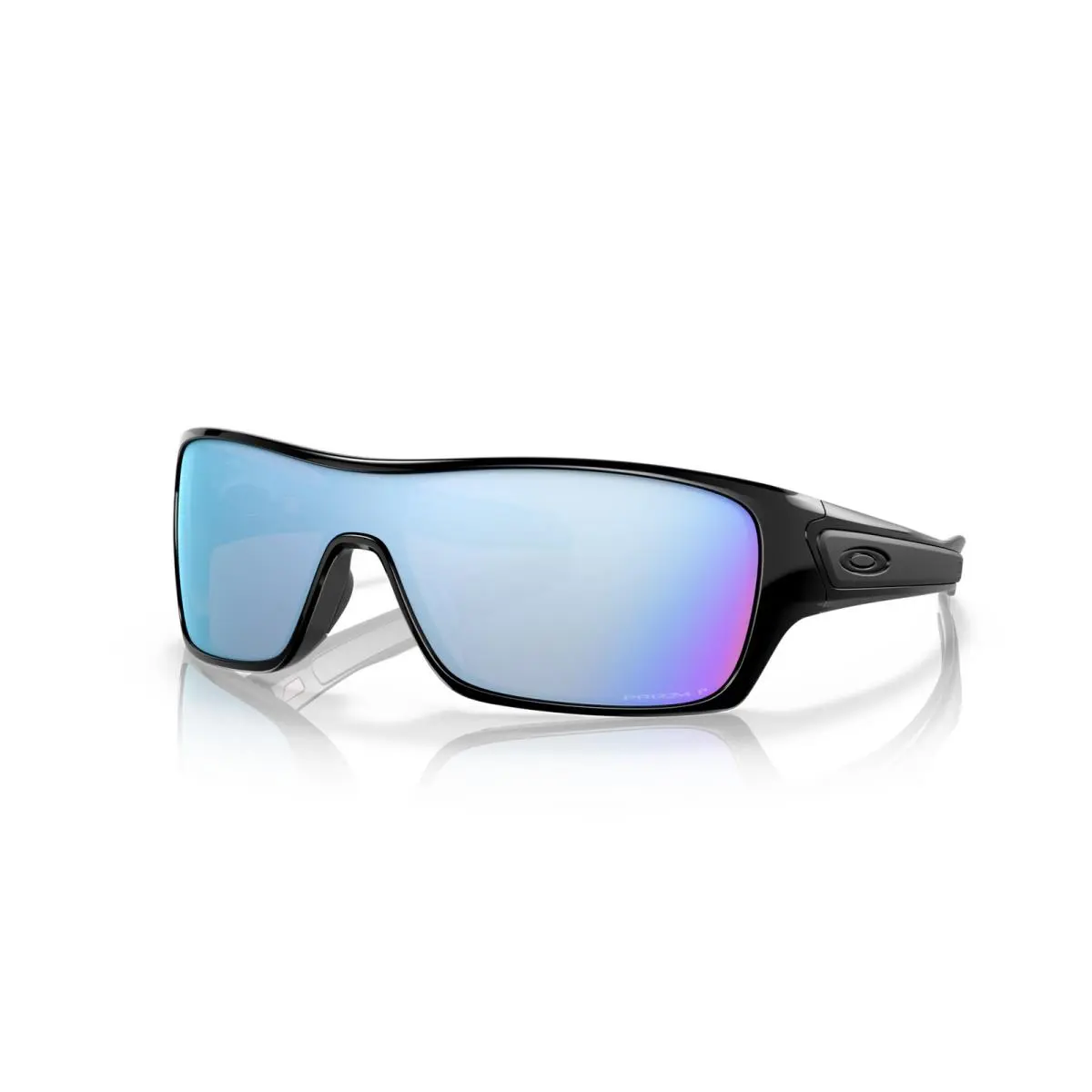 Oakley Turbine Rotor- Prizm Deep Water Polarized Lenses Polished Black Frame - Frame: Oakley Turbine Rotor 0009307- Prizm deep water polarized Lenses