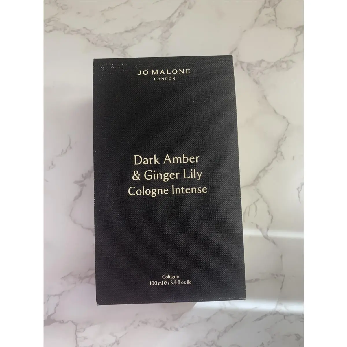 Jo Malone Dark Amber Ginger Lily Cologne Intense Large Size 3.4oz/100mL