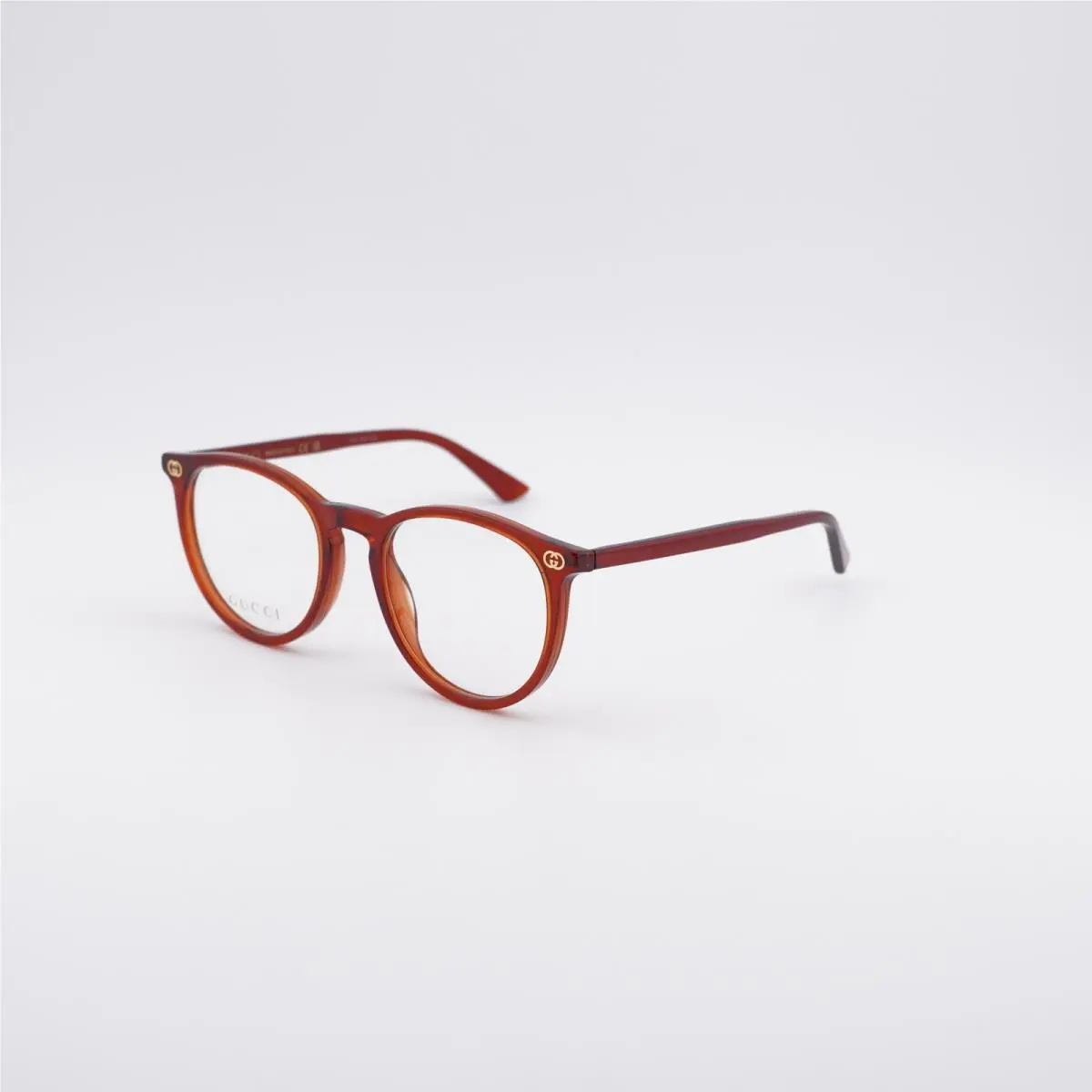 GG0027O 013 Shiny Bordeaux 50mm Eyeglasses by Gucci