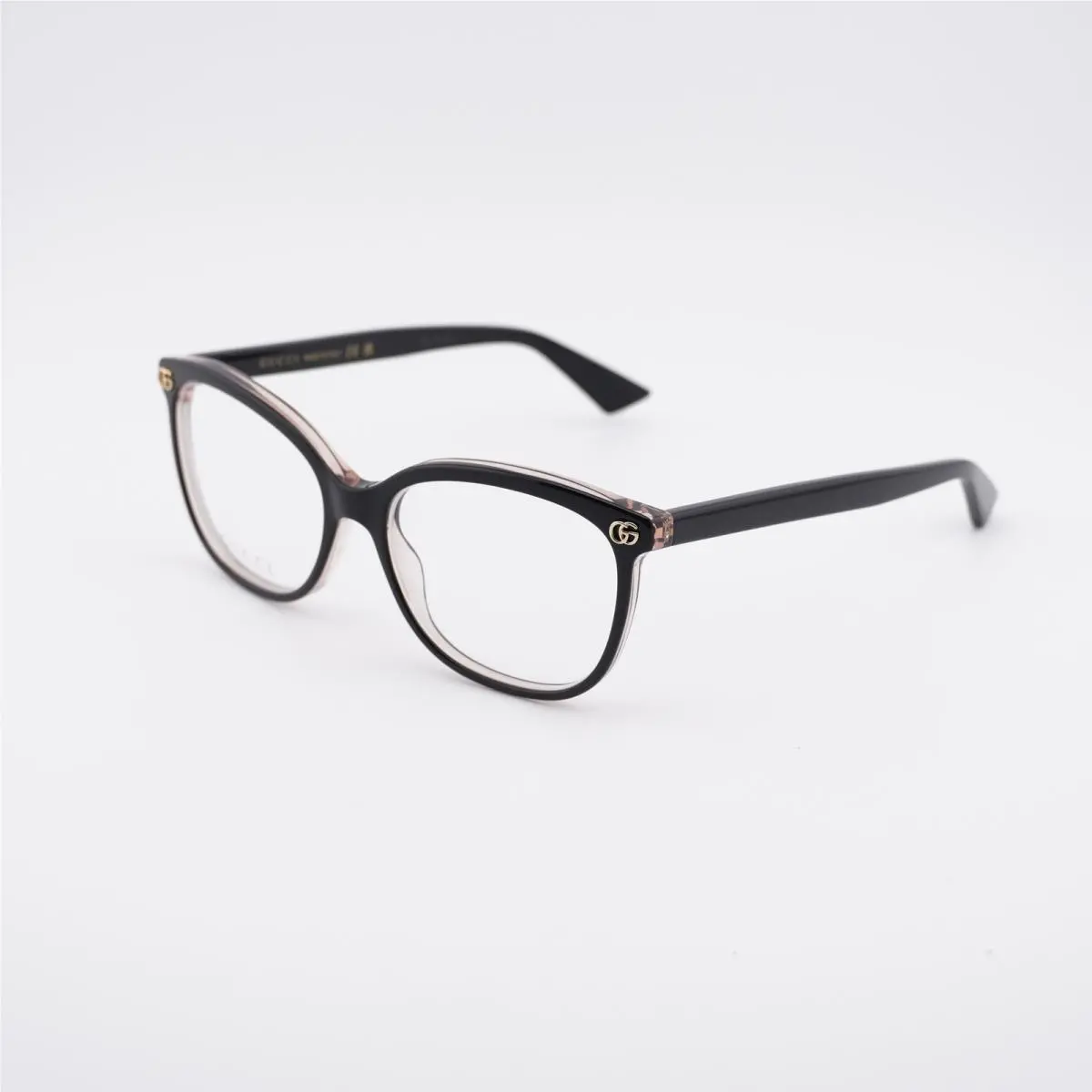 GG1816O 007 Black on Pink Crystal 54mm Eyeglasses by Gucci