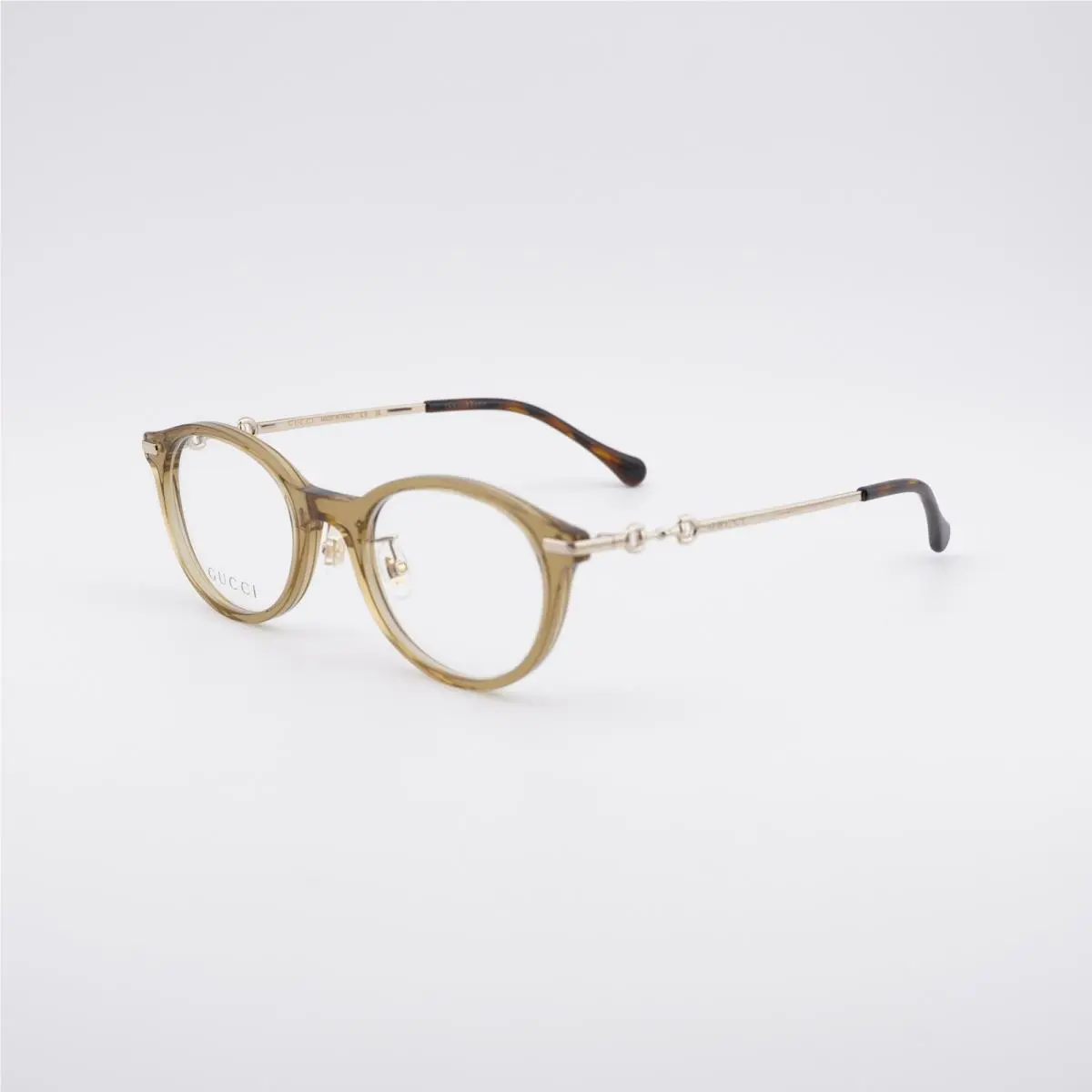 GG1904OJ 003 Shiny Yellow/gold 50mm Eyeglasses by Gucci