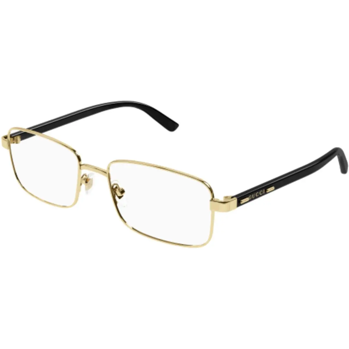 Gucci GG 1586 O-004 Gold / Transparent Black 004 Size 59 Eyeglasses