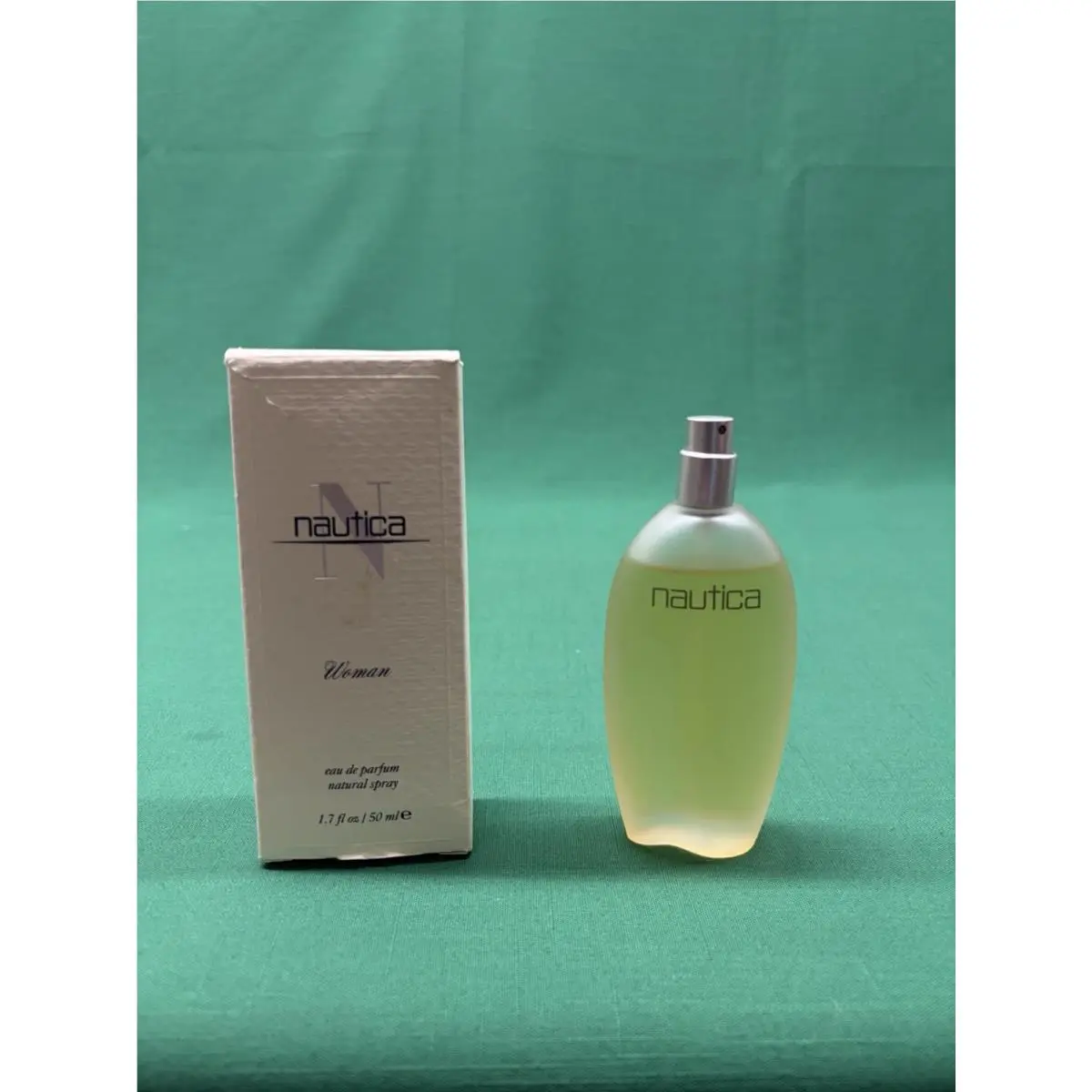 Vtg Nautica Perfume For Women 1.7 OZ / 50 ML Eau de Parfum Spray no Cap