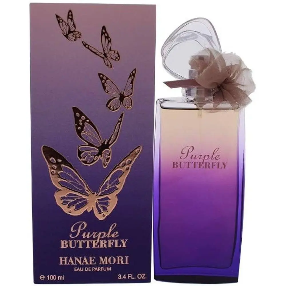 Purple Butterfly 3.4 oz - 100ml Edp Spray / / / Rare by Hanae Mori