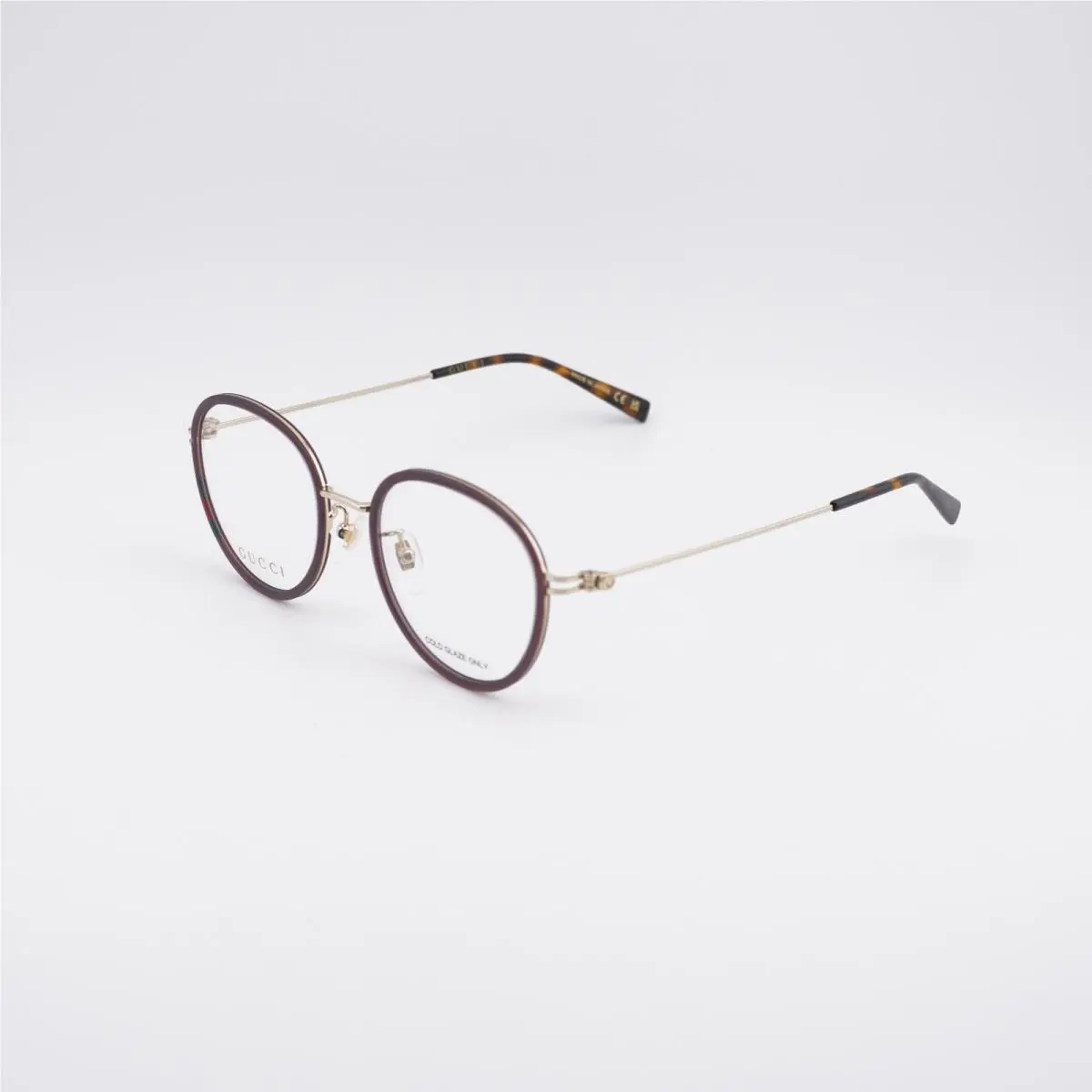 Gucci GG1851OA 007 Taupe Brown/gold 50mm Eyeglasses