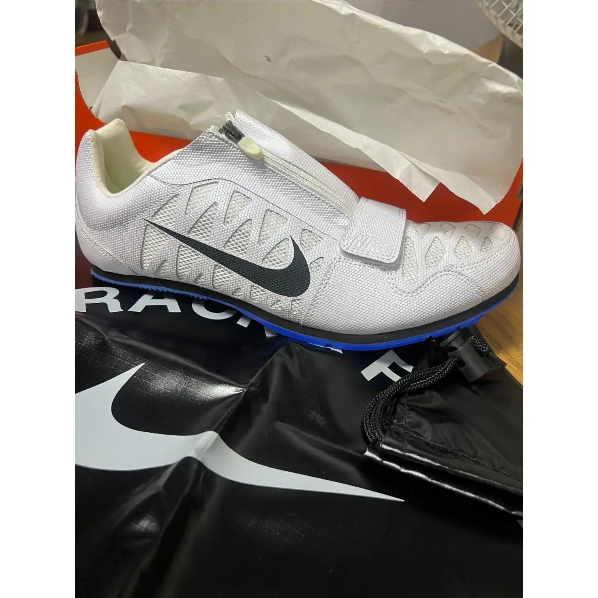 Nike shoes - Nike Zoom LJ - Zoom - 415339-100 - White / Black / Racer Blue 0